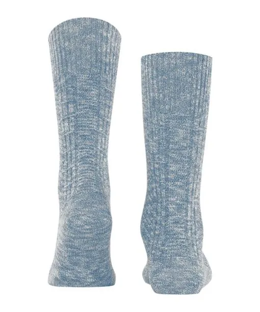 Men Carved Pile Men Socks Arcticblue FALKE Socks