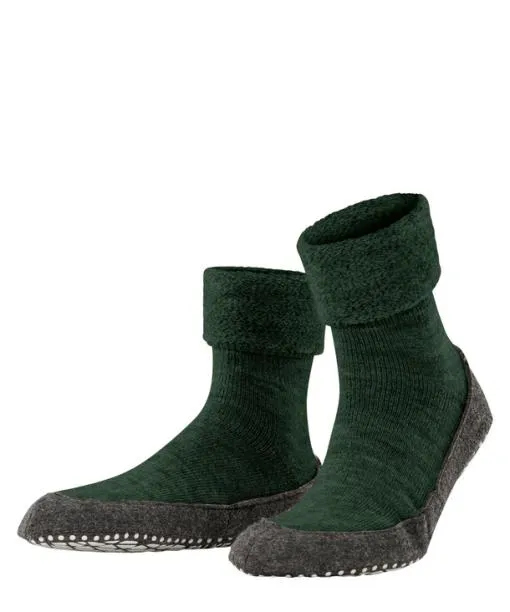 Men Cosyshoe Men Slippers Green Mel FALKE House Socks and Slippers