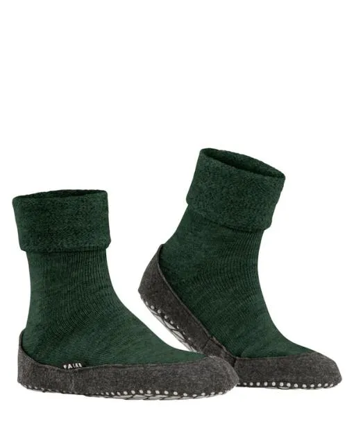 Men Cosyshoe Men Slippers Green Mel FALKE House Socks and Slippers