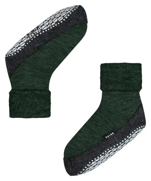 Men Cosyshoe Men Slippers Green Mel FALKE House Socks and Slippers