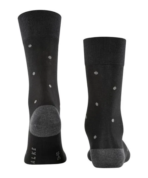 Men Dot Men Socks Anthracite Mel FALKE Socks