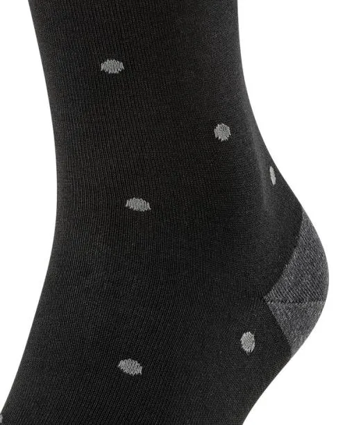 Men Dot Men Socks Anthracite Mel FALKE Socks