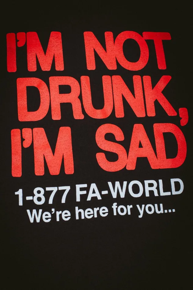 Men Drunk And Sad Long Sleeve Tee Fucking Awesome Long Sleeve Tee