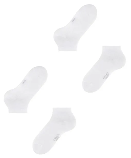 Men Happy 2Pack Men Sneaker Socks White FALKE Ankle Socks
