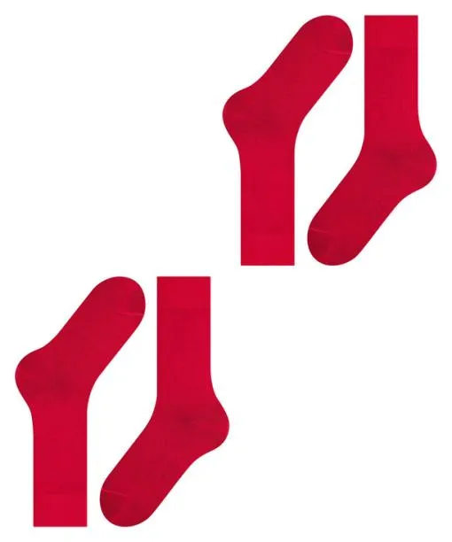 Men Happy 2Pack Men Socks Scarlet FALKE Socks