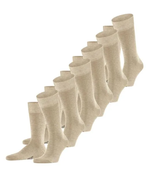 Men Happy 6Pack Men Socks Sand Mel FALKE Socks