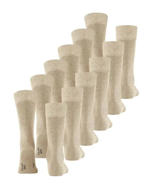 Men Happy 6Pack Men Socks Sand Mel FALKE Socks