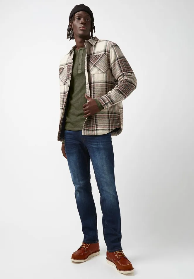 Men Kipat Green LongSleeve Mens Top Fern Buffalo David Bitton Tops and Tees