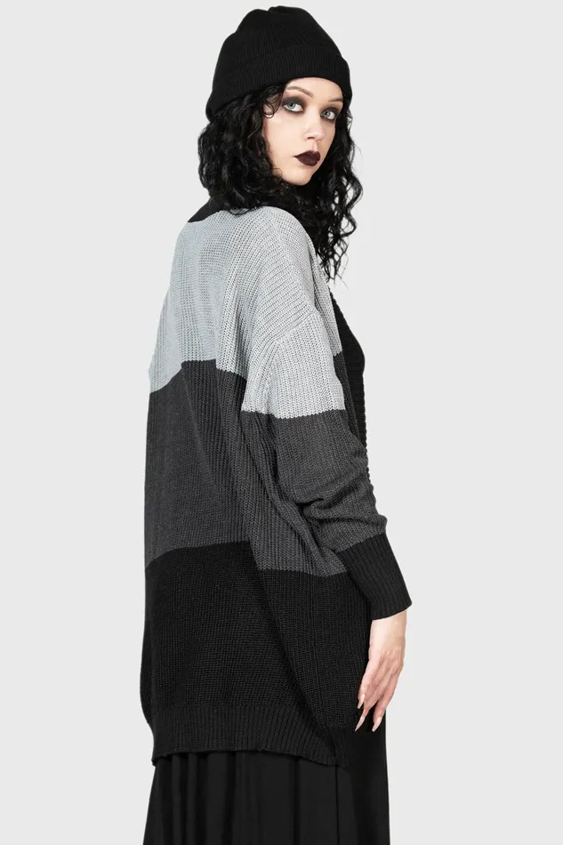Men Knitwear Killstar January Mist Cardigan