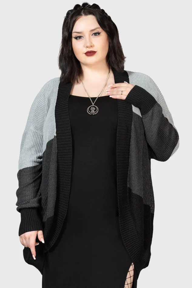 Men Knitwear Killstar January Mist Cardigan