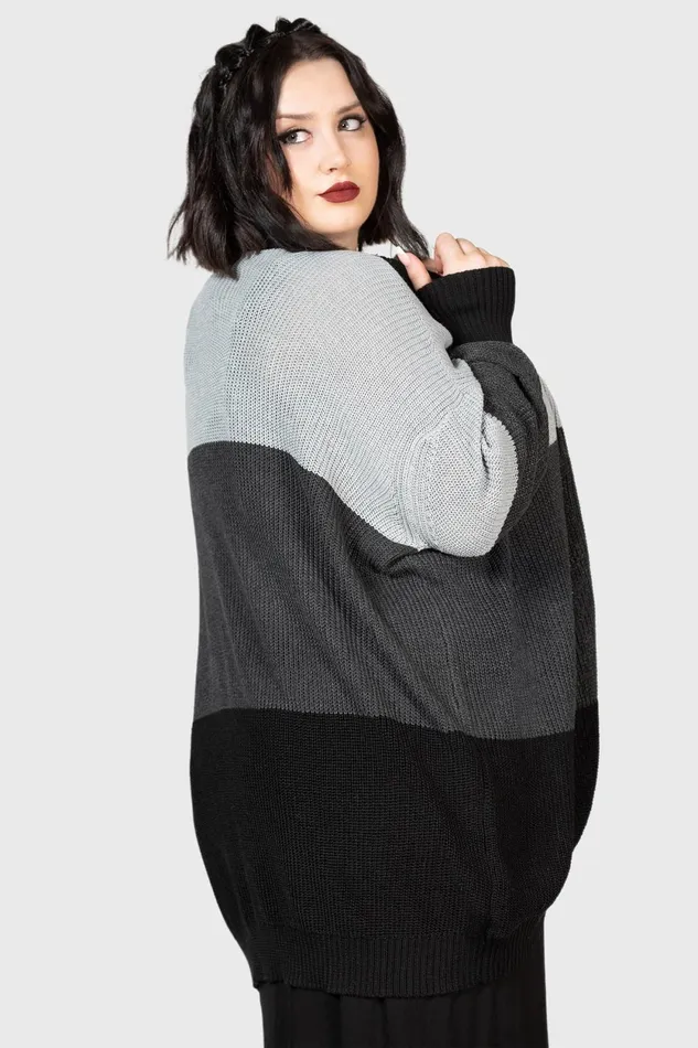 Men Knitwear Killstar January Mist Cardigan