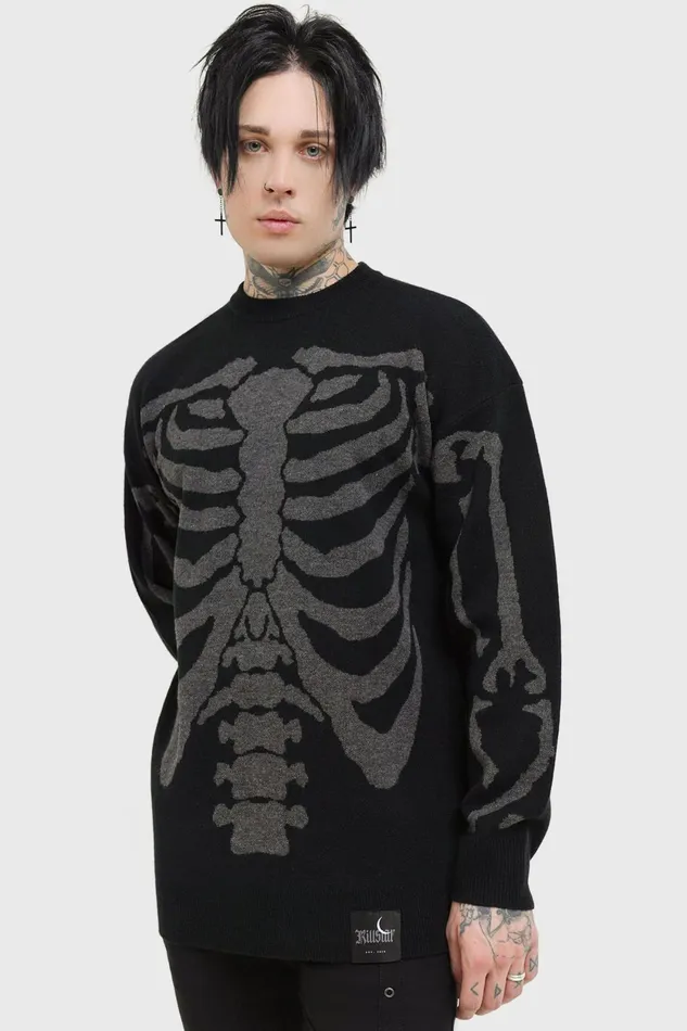 Men Knitwear Killstar Skellie Sweater