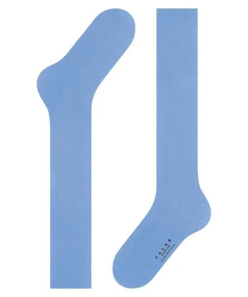 Men Lhasa Rib Men Kneehigh Socks Arcticblue FALKE Knee High Socks