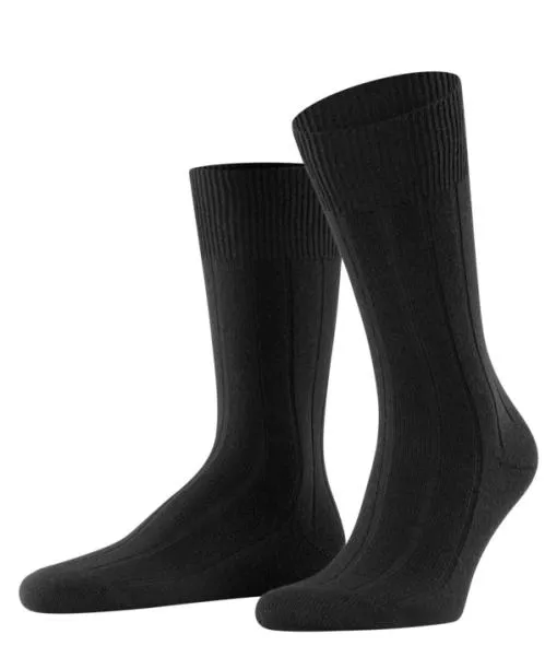 Men Lhasa Rib Men Socks Black FALKE Socks