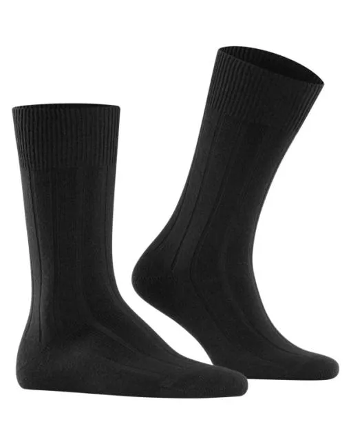 Men Lhasa Rib Men Socks Black FALKE Socks