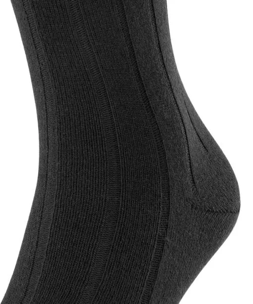 Men Lhasa Rib Men Socks Black FALKE Socks