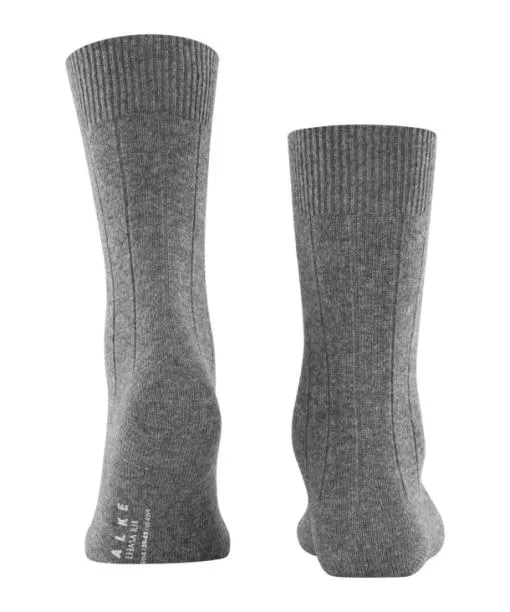 Men Lhasa Rib Men Socks Light Greymel FALKE Socks