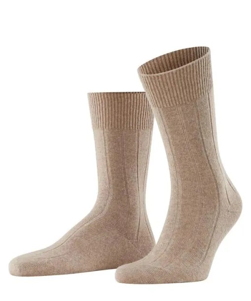 Men Lhasa Rib Men Socks Nutmeg Mel FALKE Socks