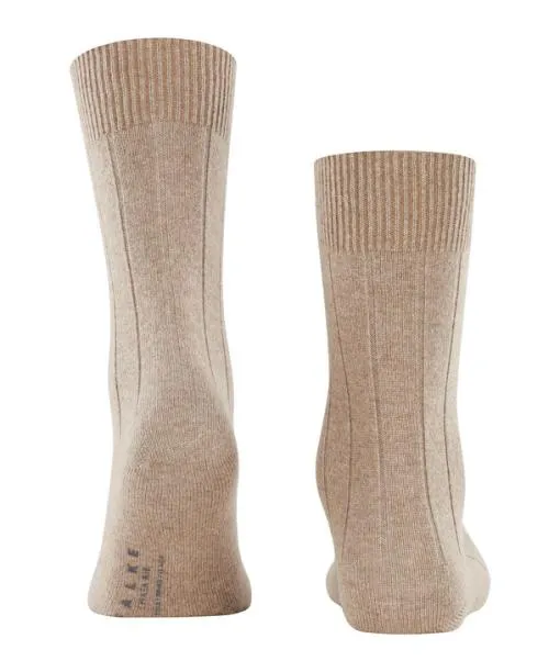Men Lhasa Rib Men Socks Nutmeg Mel FALKE Socks