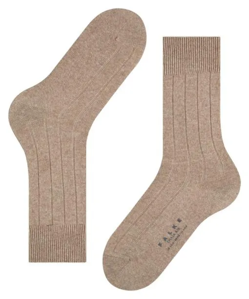 Men Lhasa Rib Men Socks Nutmeg Mel FALKE Socks