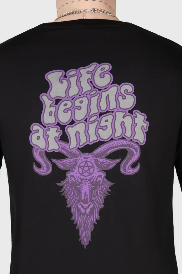 Men Long Sleeves Killstar Witching Hour Long Sleeve Top