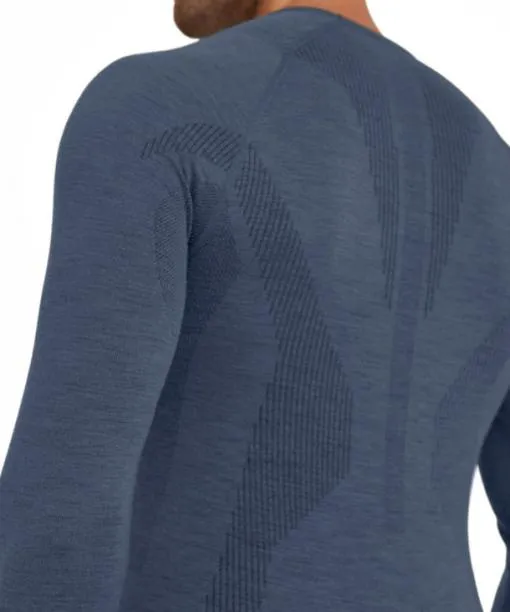 Men Men Long Sleeve Shirt WoolTech Capitain FALKE Long Sleeve Shirts