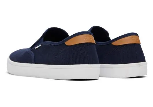 Men MenBaja Slip On Navy TOMS Slip Ons
