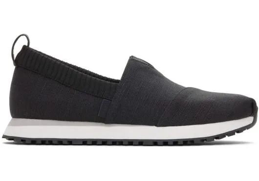 Men MenResident 20 Black Heritage Canvas Sneaker Black TOMS Slip Ons