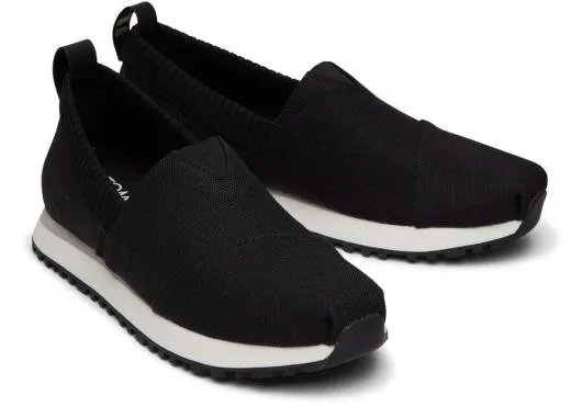 Men MenResident 20 Black Heritage Canvas Sneaker Black TOMS Slip Ons