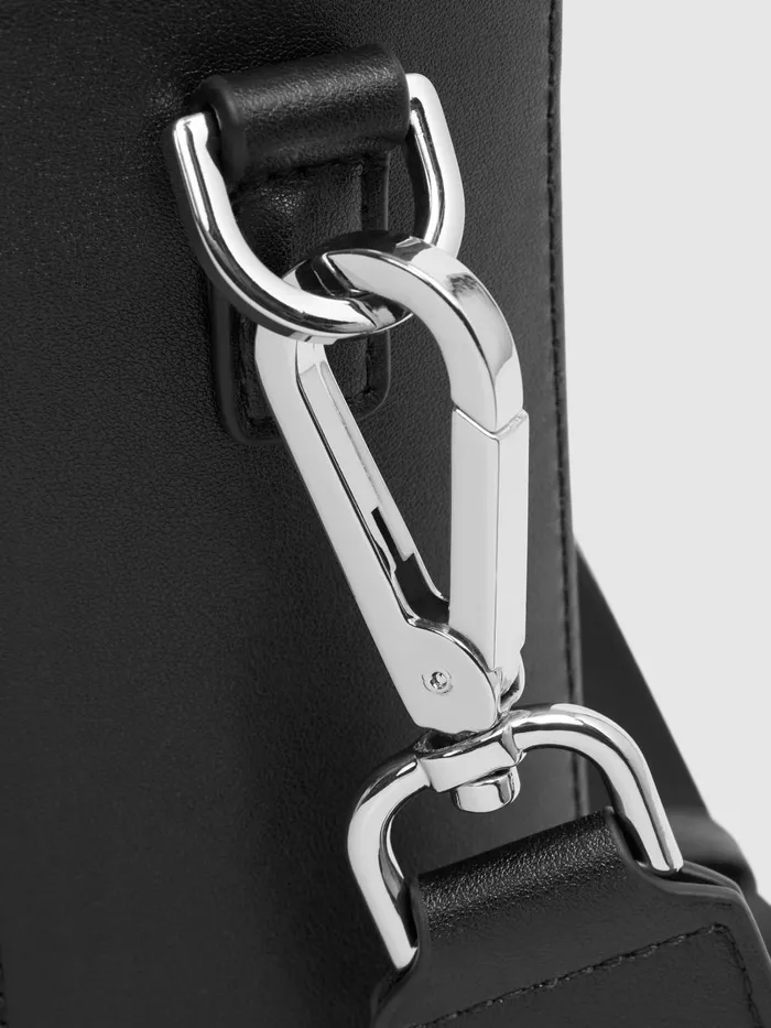 Men Reiss Bags Dominik Leather Briefcase Black