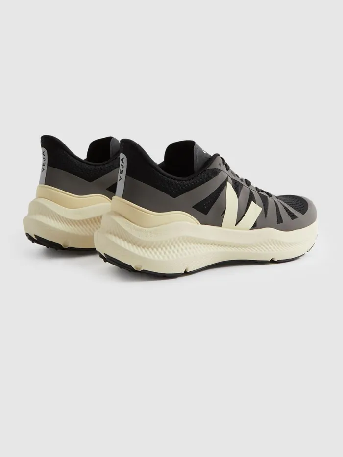 Men Reiss Brands Mesh Running Trainers Blackgrey