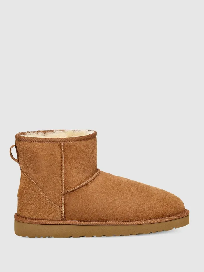 Men Reiss Casual Shoes Classic Mini Boots Chestnut