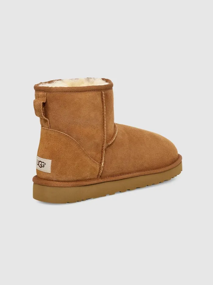 Men Reiss Casual Shoes Classic Mini Boots Chestnut