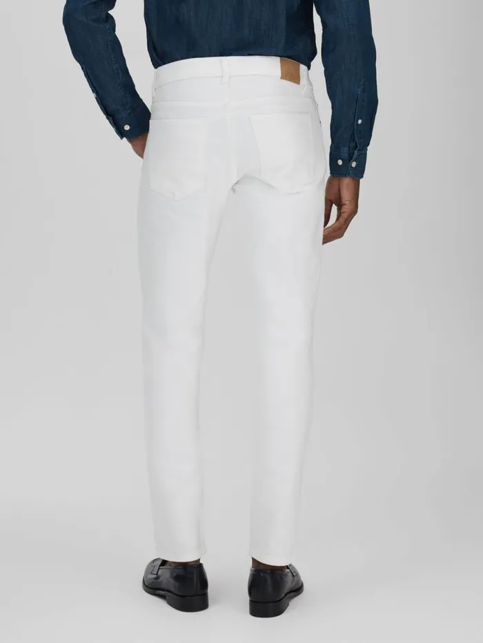 Men Reiss Jeans Jacobson Slim Fit Jeans Snow White
