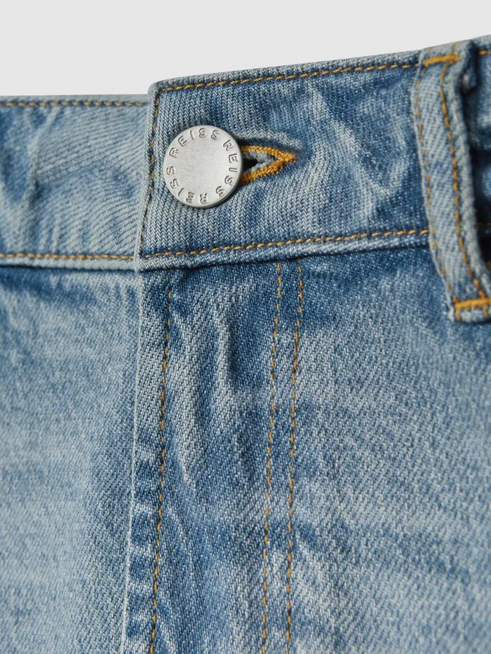 Men Reiss Jeans Ordu Slim Fit Washed Jeans Light Blue