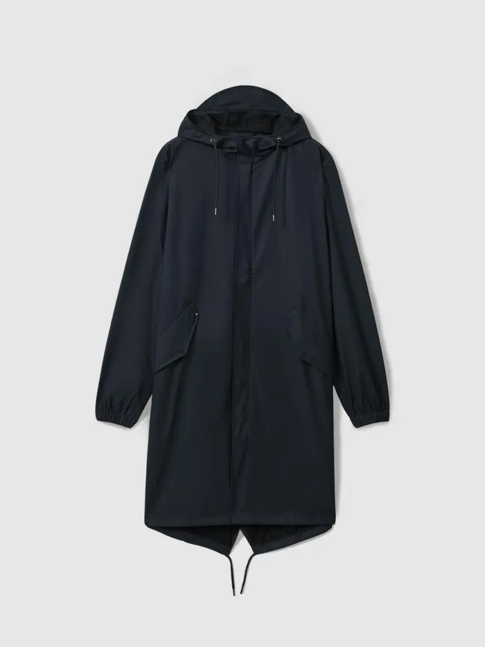 Men Reiss Outerwear and Coats Unisex Fishtail Parka Navy