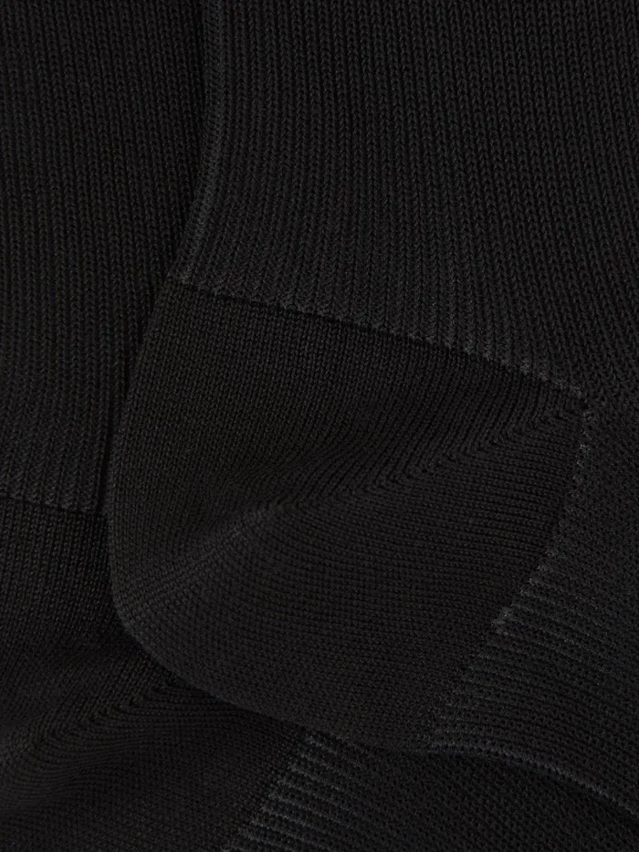 Men Reiss Socks and Underwear Cory Two Tone Cotton Socks Black