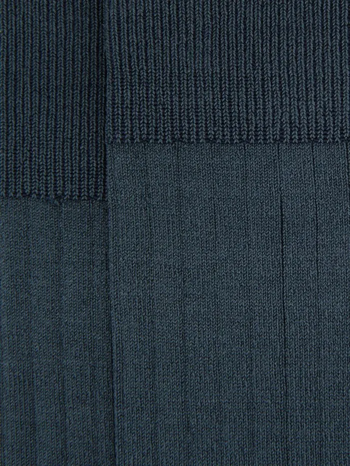 Men Reiss Socks and Underwear Fela Ribbed Socks Airforce Blue