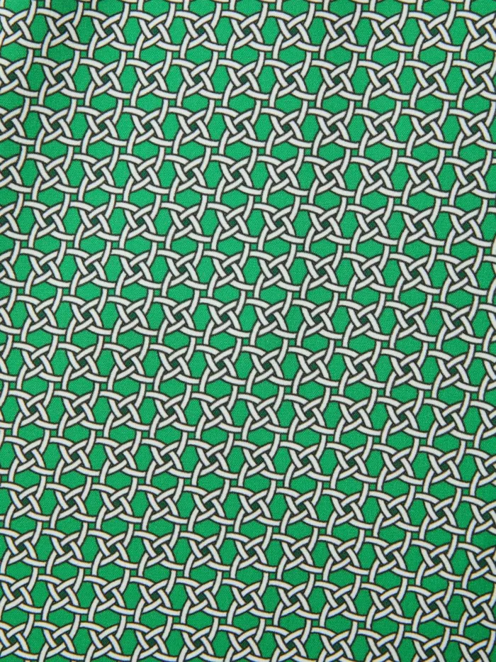 Men Reiss Swimwear Shape Printed Drawstring Swim Shorts Bright Greenwhite