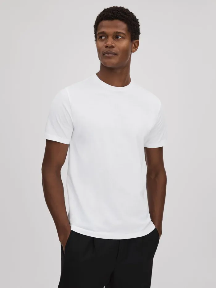 Men Reiss TShirts Mikan Pack Of Two CrewNeck TShirts White