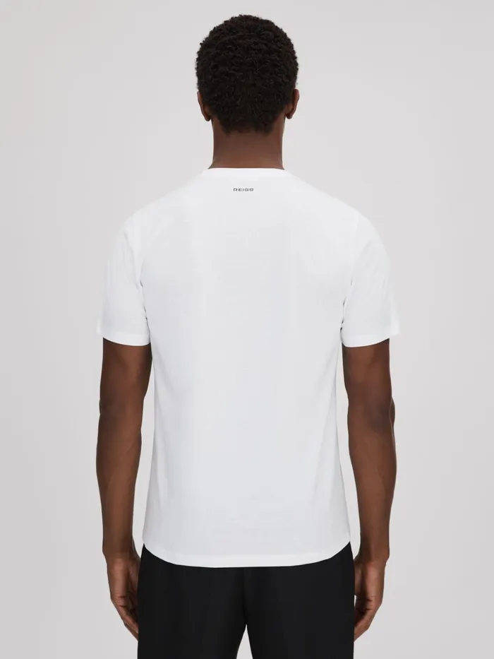 Men Reiss TShirts Mikan Pack Of Two CrewNeck TShirts White