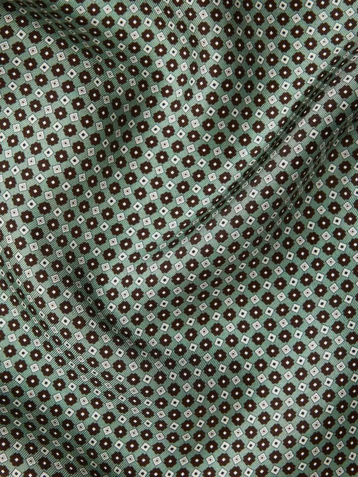 Men Reiss Ties and Pocket Squares Bampton Silk Pocket Square Light Green