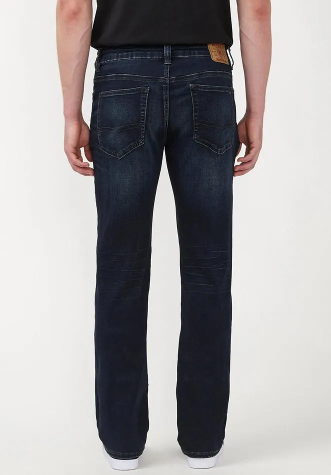 Men Relaxed Straight Driven Authentic Indigo Jeans Indigo Buffalo David Bitton Relaxed Straight Driven