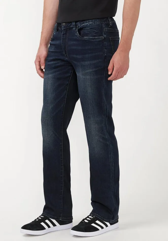 Men Relaxed Straight Driven Authentic Indigo Jeans Indigo Buffalo David Bitton Relaxed Straight Driven