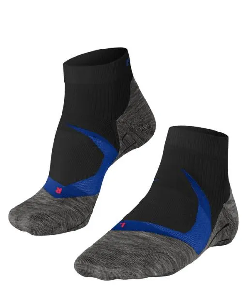 Men RU4 Endurance Cool Short Men Running Short Sock Black FALKE Running Socks