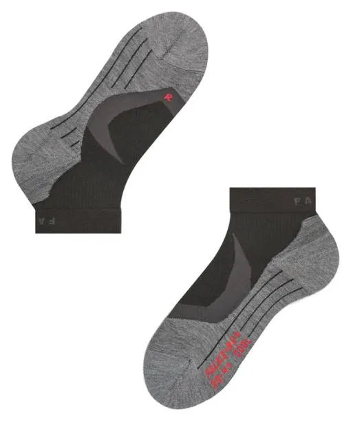 Men RU4 Endurance Cool Short Men Running Short Sock Black FALKE Running Socks