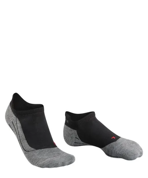 Men RU4 Endurance Invisible Men Running No Show Socks Black FALKE Running Socks