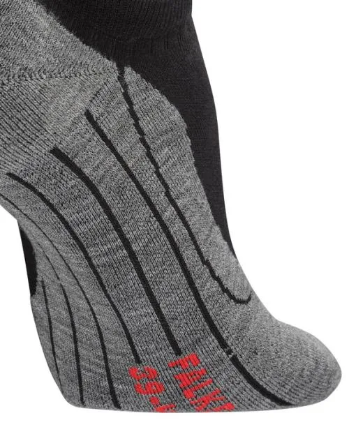 Men RU4 Endurance Invisible Men Running No Show Socks Black FALKE Running Socks