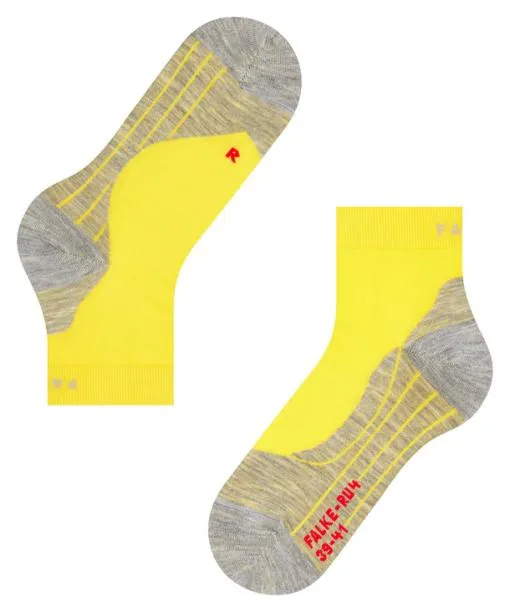 Men RU4 Endurance Short Men Running Short Sock Sulfur FALKE Running Socks