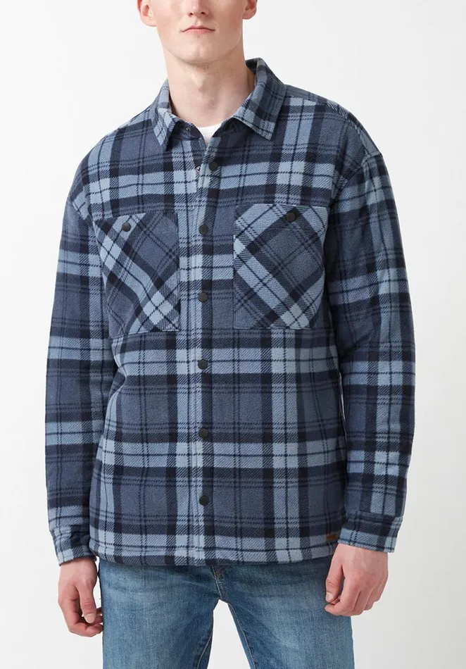 Men Sandis Mirage Plaid Fleece Shirt Jacket Mirage Plaid Buffalo David Bitton Jackets Men Sandis Mirage Plaid Fleece Shirt Jacket Mirage Plaid Buffalo David Bitton Jackets